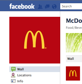 Facebook McDonald's Profile Picture