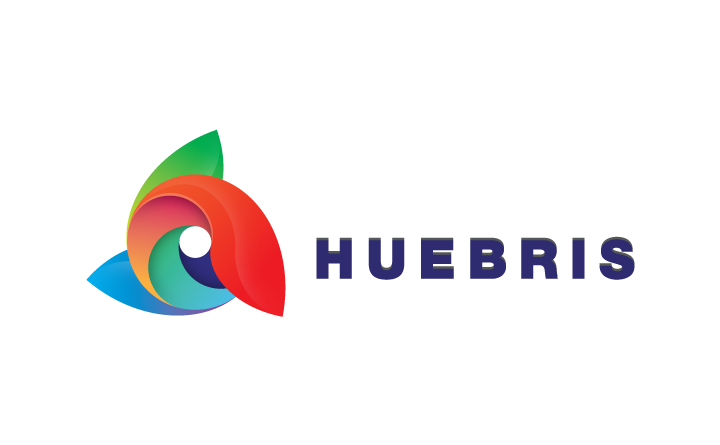 Logo design concept for Huebris.